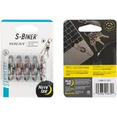 Nite Ize S-biner Microlock Schlüsselanhänger Mehrfarbig Mehrfarbig One Size