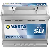 Varta D43 Blue Dynamic 12V 60Ah 540A Autobatterie 560 127 054