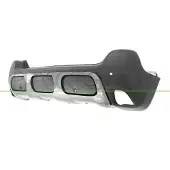 PRASCO Stoßfänger ci3301071 hinten für Citroën