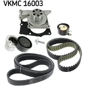 Skf Wasserpumpe + Zahnriemensatz VKMC 16003