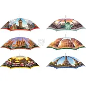Basics Regenschirm Polyester 170T Ø 58 cm Stadt