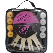 Dunlop Tischtennis-set Für 4 Spieler