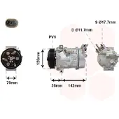 VAN WEZEL Kompressor, Klimaanlage 3700K448