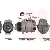 VAN WEZEL Kompressor, Klimaanlage 3000K586