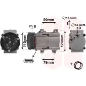 VAN WEZEL Kompressor, Klimaanlage *** IR PLUS *** 1800K284