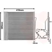 VAN WEZEL Kondensator, Klimaanlage *** IR PLUS *** 29005010