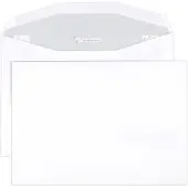Clairefontaine 500 Weisse Briefumschläge 162x229mm gummiert maschinengeeignet Clairalfa
