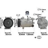 VAN WEZEL Kompressor, Klimaanlage *** IR PLUS *** 4300K491