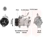 VAN WEZEL Kompressor, Klimaanlage 5201K700