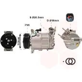 VAN WEZEL Kompressor, Klimaanlage *** IR PLUS *** 5900K192