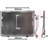 VAN WEZEL Kondensator, Klimaanlage 30005245