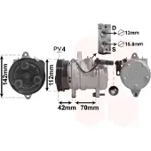 VAN WEZEL Kompressor, Klimaanlage 8300K168