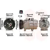 VAN WEZEL Kompressor, Klimaanlage 1800K378