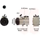 VAN WEZEL Kompressor, Klimaanlage 8200K257