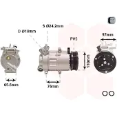 VAN WEZEL Kompressor, Klimaanlage *** IR PLUS *** 1801K001
