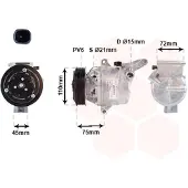 VAN WEZEL Kompressor, Klimaanlage 2701K705