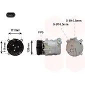 VAN WEZEL Kompressor, Klimaanlage 3700K280
