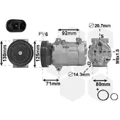 VAN WEZEL Kompressor, Klimaanlage *** IR PLUS *** 4300K441