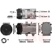 VAN WEZEL Kompressor, Klimaanlage *** IR PLUS *** 1800K322