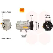 VAN WEZEL Kompressor, Klimaanlage 0900K253