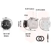 VAN WEZEL Kompressor, Klimaanlage 4700K053