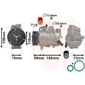 VAN WEZEL Kompressor, Klimaanlage *** IR PLUS *** 0300K402