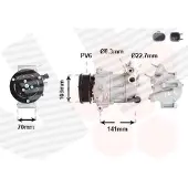 VAN WEZEL Kompressor, Klimaanlage 1801K733