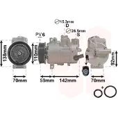 VAN WEZEL Kompressor, Klimaanlage *** IR PLUS *** 0300K270