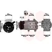 VAN WEZEL Kompressor, Klimaanlage 1800K498
