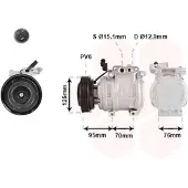 VAN WEZEL Kompressor, Klimaanlage 8301K716