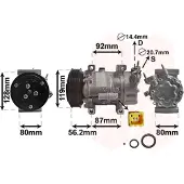 VAN WEZEL Kompressor, Klimaanlage *** IR PLUS *** 0900K214