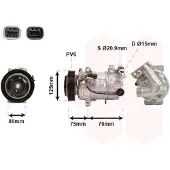 VAN WEZEL Kompressor, Klimaanlage 1301K700