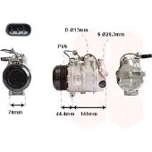 VAN WEZEL Kompressor, Klimaanlage 3001K713