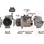 VAN WEZEL Kompressor, Klimaanlage 3000K683