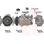 VAN WEZEL Kompressor, Klimaanlage 4300K628
