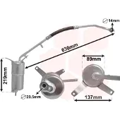 VAN WEZEL Trockner, Klimaanlage 1800D111