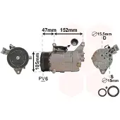 VAN WEZEL Kompressor, Klimaanlage *** IR PLUS *** 0600K076