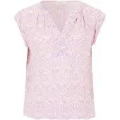 Cartoon Schlupfbluse "Damen mit Muster"