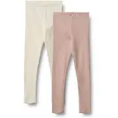 Wheat 2er-Set: Leggings "Jules" in Rosa/ Creme - 140