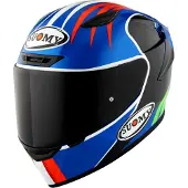 Suomy Track-1 Pecco Mugello 2022 E06 Helm, blau/schwarz, M (57/58)