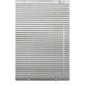 Gardinia Alu-Jalousie ohne Bohren silber 85x130 cm inkl. Klemmträger