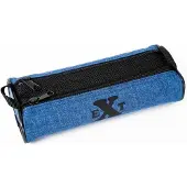 FANDY Stifteetui EXT2 Denim für Schule und Erwachsene abwaschbar 21,5x5x9,5 cm ohne Inhalt