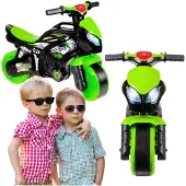 Technok Balance-Motorrad, grün