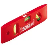 Sola Kunststoff-Torpedo Wasserwaage PT 5 20, Länge 20 cm