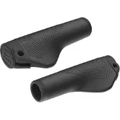 Ergotec Griffe EG-ACTIVE FLEX, schwarz, 135/135mm, Schraubklemmung, ergonomische Form