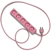 Pedestal - Power Beam, 5 Meter Mehrfachsteckdose, bubble gum