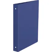 Kangaro Ringbuch, 23-Ring-Mechanik, DIN A4, blau aus Karton, folienkaschiert, Rückenbreite: 25 mm