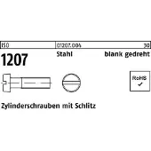F. REYHER Nchfg. GmbH & Co. KG Zylinderschraube ISO 1207 m.Schlitz M 1,6 x 10 Stahl blank gedreht