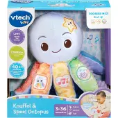 Vtech interaktiver Kuscheltier-Oktopus - Plüschspielzeug für Babys