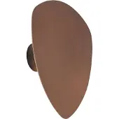 QAZQA Design Wandleuchte Bronze Organisch 32cm 2-flammig - Pulley